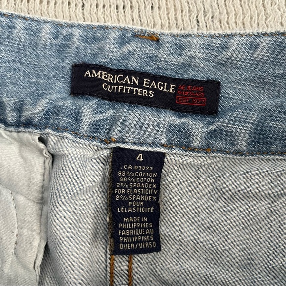 Y2K American eagle denim mini skirt - Picture 3 of 3